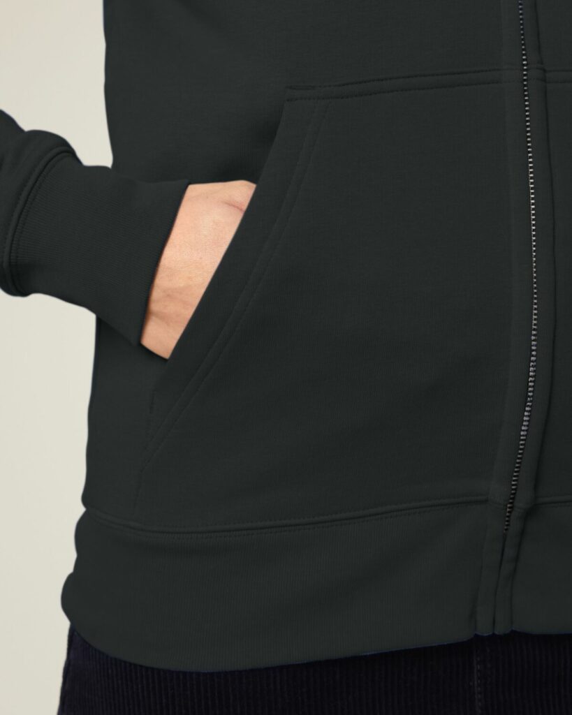 Organic Zipper – Black