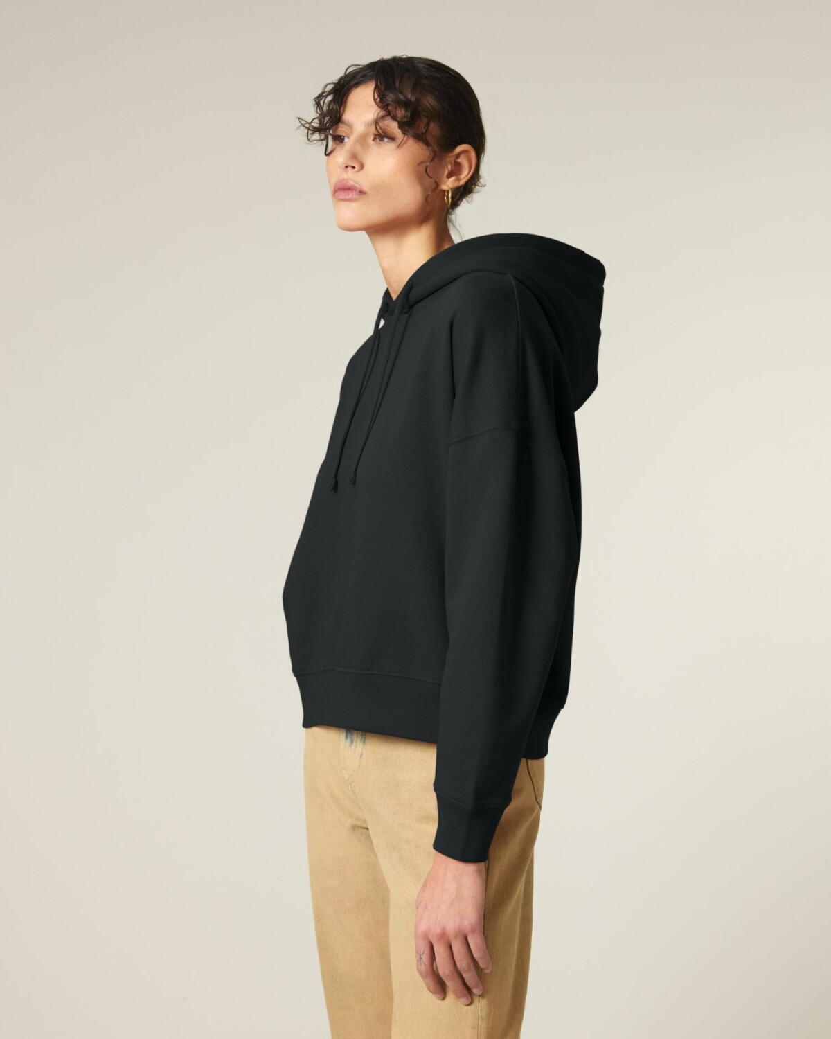 Womens Organic Boxcut Hoodie – Ansicht 5